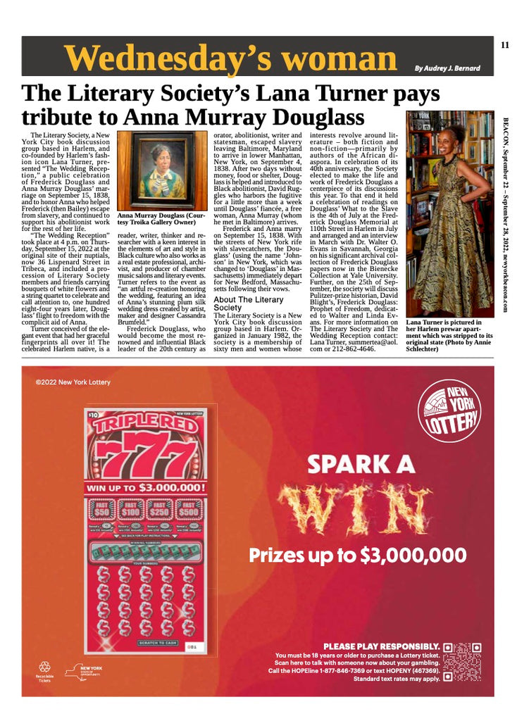 Wednesday's Woman- Anna Murray Douglass Tribute