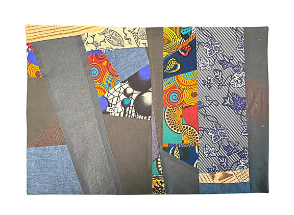 Set 10 Rectangle Placemats 4 Patchwork
