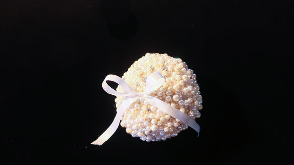 Pearl Beaded Bridal Pillow