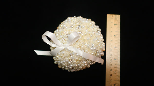 Pearl Beaded Bridal Pillow