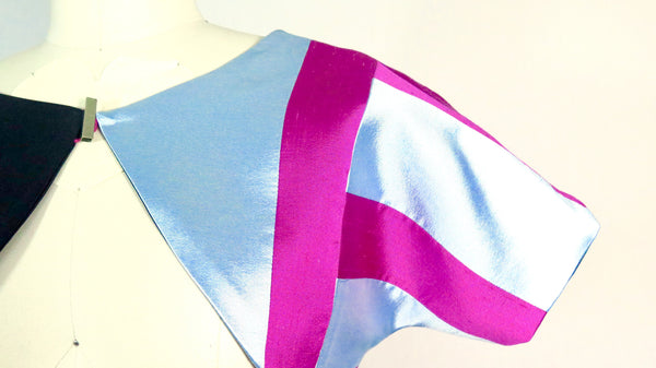 Patchwork Silk Shrug